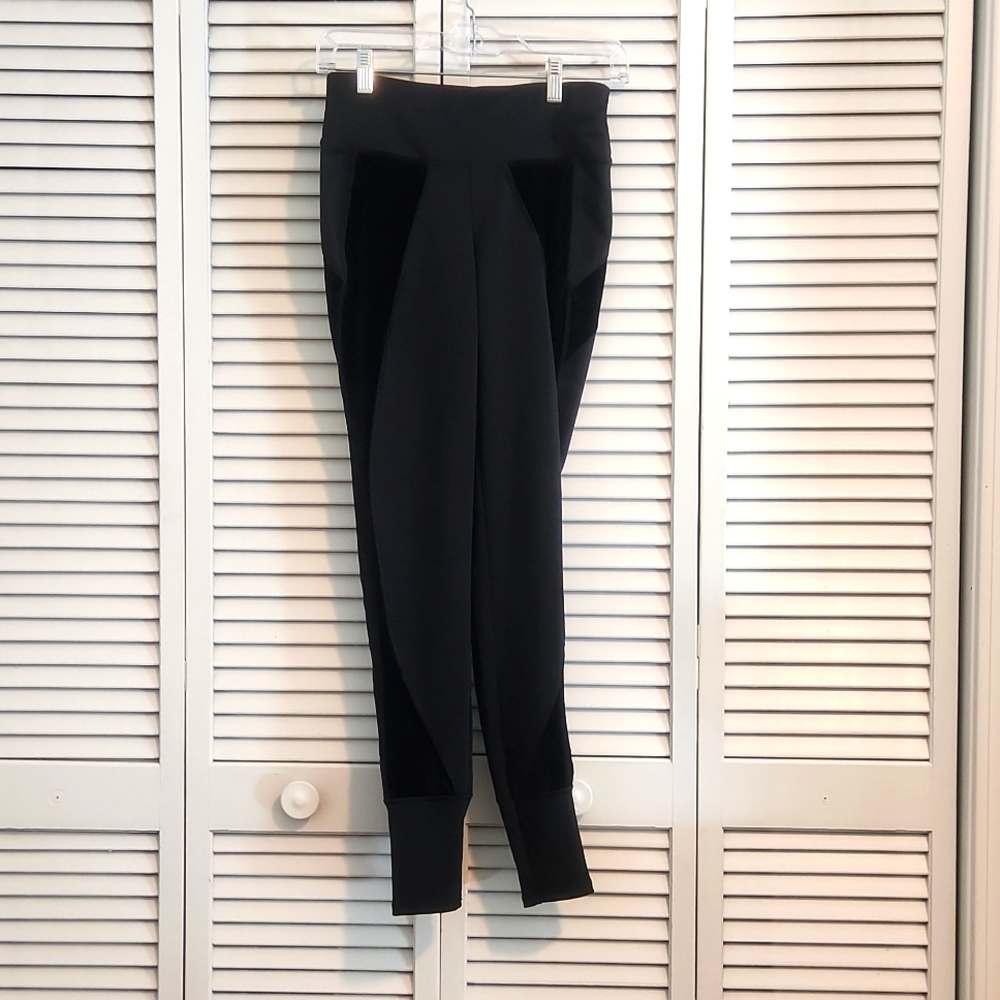 Avia Black Workout Pants with Velvet
